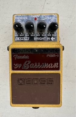 Boss FBM-1 Fender '59 Bassman pedal