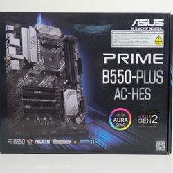 ASUS Prime B550-PLUS AC-HES AMD AM4 ATX Motherboard