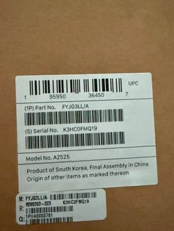 Brand New Apple Studio Display 27" 5K - Sealed Box (Model A2525)