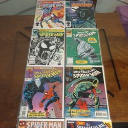 Web Of Spider-Man & Spectacular Spider-Man  Comics 