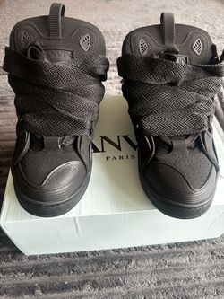Lanvin Men’s Black Sneakers Size 9