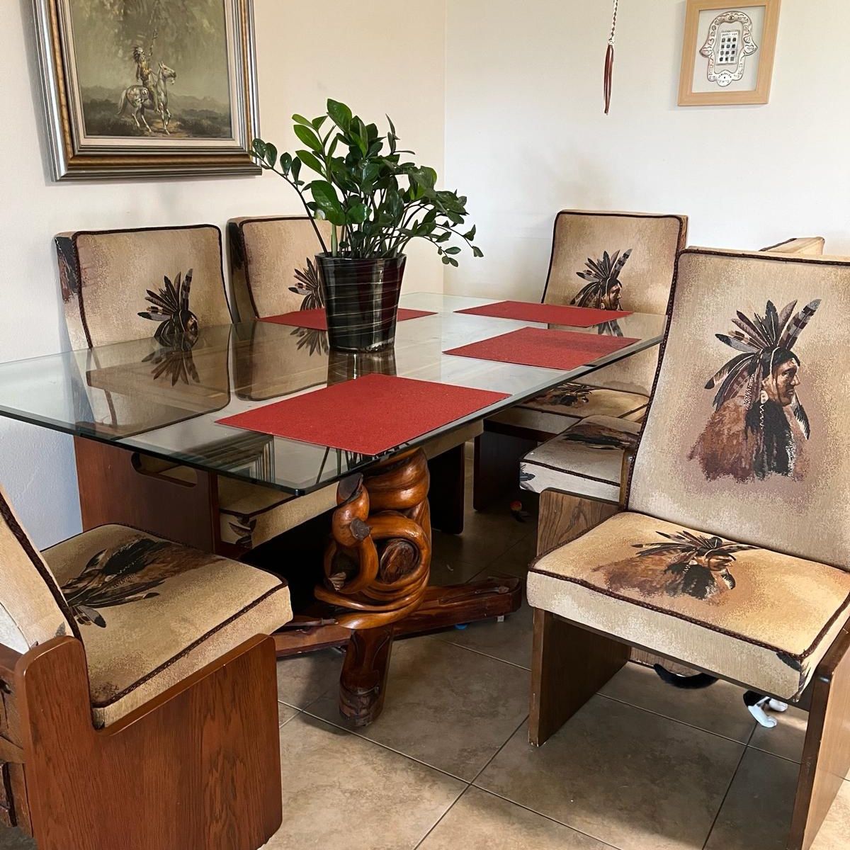 Lane Del Pueblo Table With 6 Chairs 