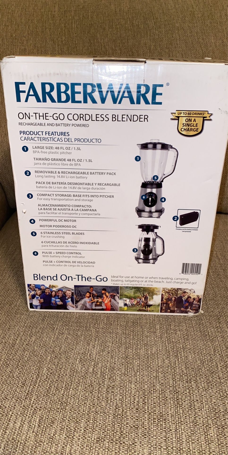 Farberware On The Go Cordless Blender - Mixers & Blenders