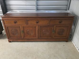 CHINESE ROSEWOOD LONGEVITY BUFFET
