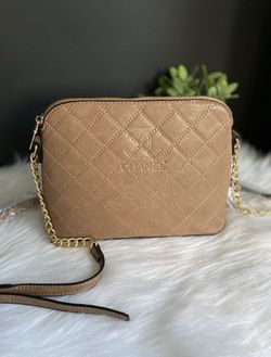 Tan Crossbody With Matching Wallet
