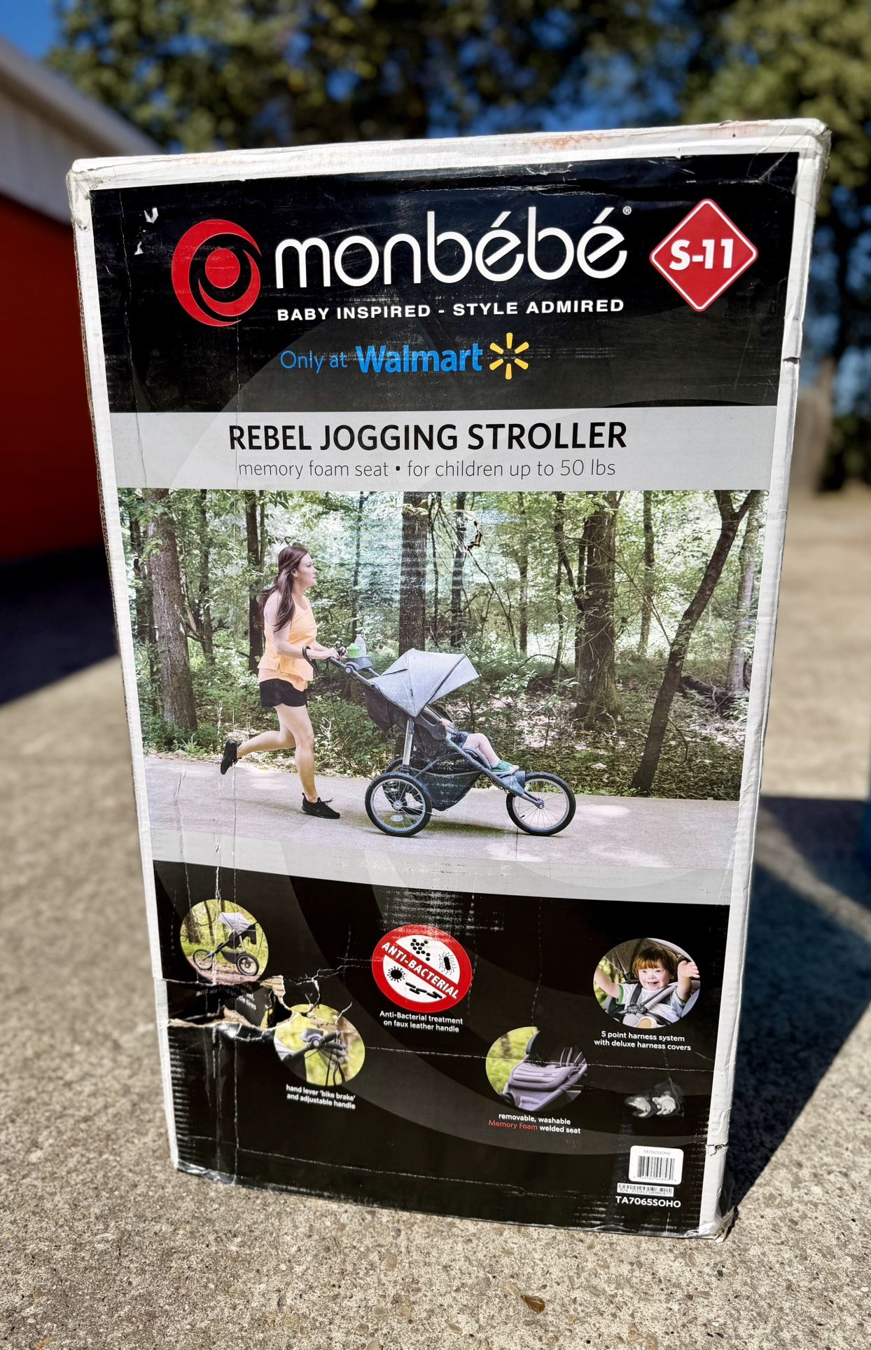 Brand New Monbebe Rebel Jogging Stroller