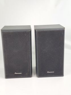 Pioneer S-HF21-LR Bookshelf Speaker Pair Black 100 Watt Loudspeakers