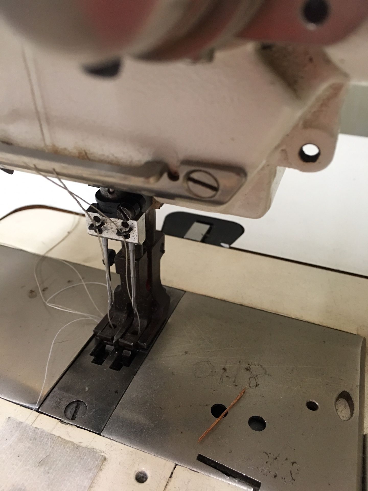 Pfaff 1420 sewing machine double needle walking foot for Sale in Fort