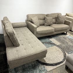 Couch Set Free Delivery Sofa Chaise Living Room