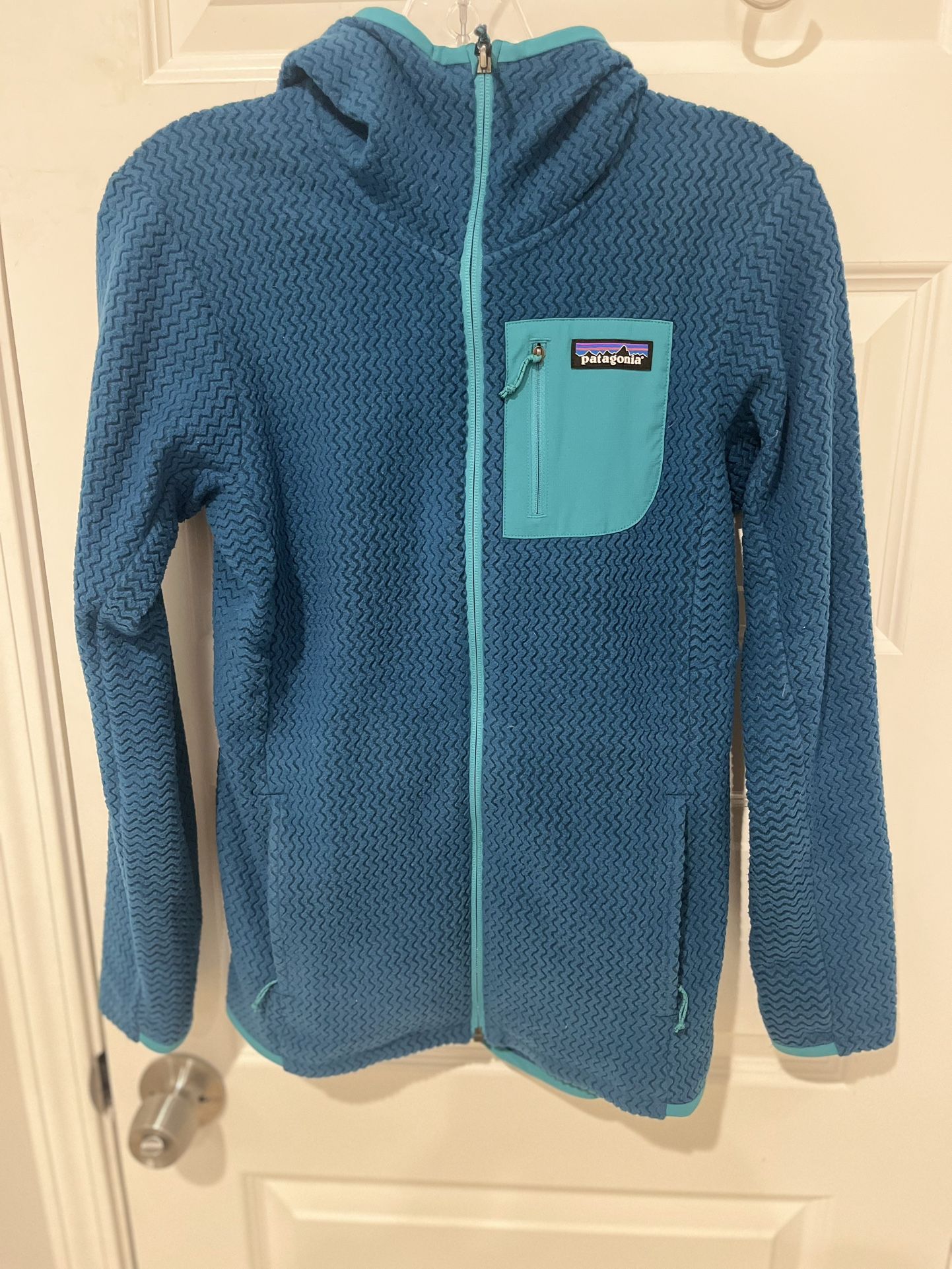 Womens Patagonia R1 Air Full Zip Fleece Hoody Jacket Size Small