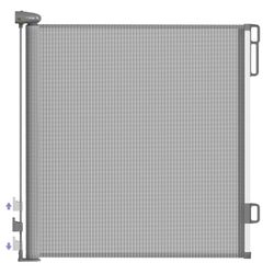 NEW Extra Wide Retractable Baby Gate