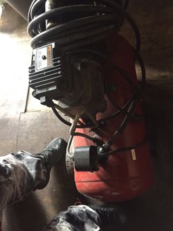 Pressure washer and air compressor