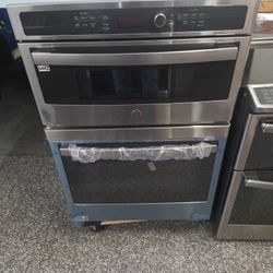 New 30" Ge Profile Microwave Oven Combo 