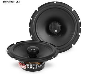 NVX VSP60 600W Peak (200W RMS) 6" V-Series 2 Way Coaxial Car Speakers