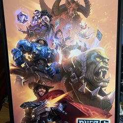 Overwatch Framed Art
