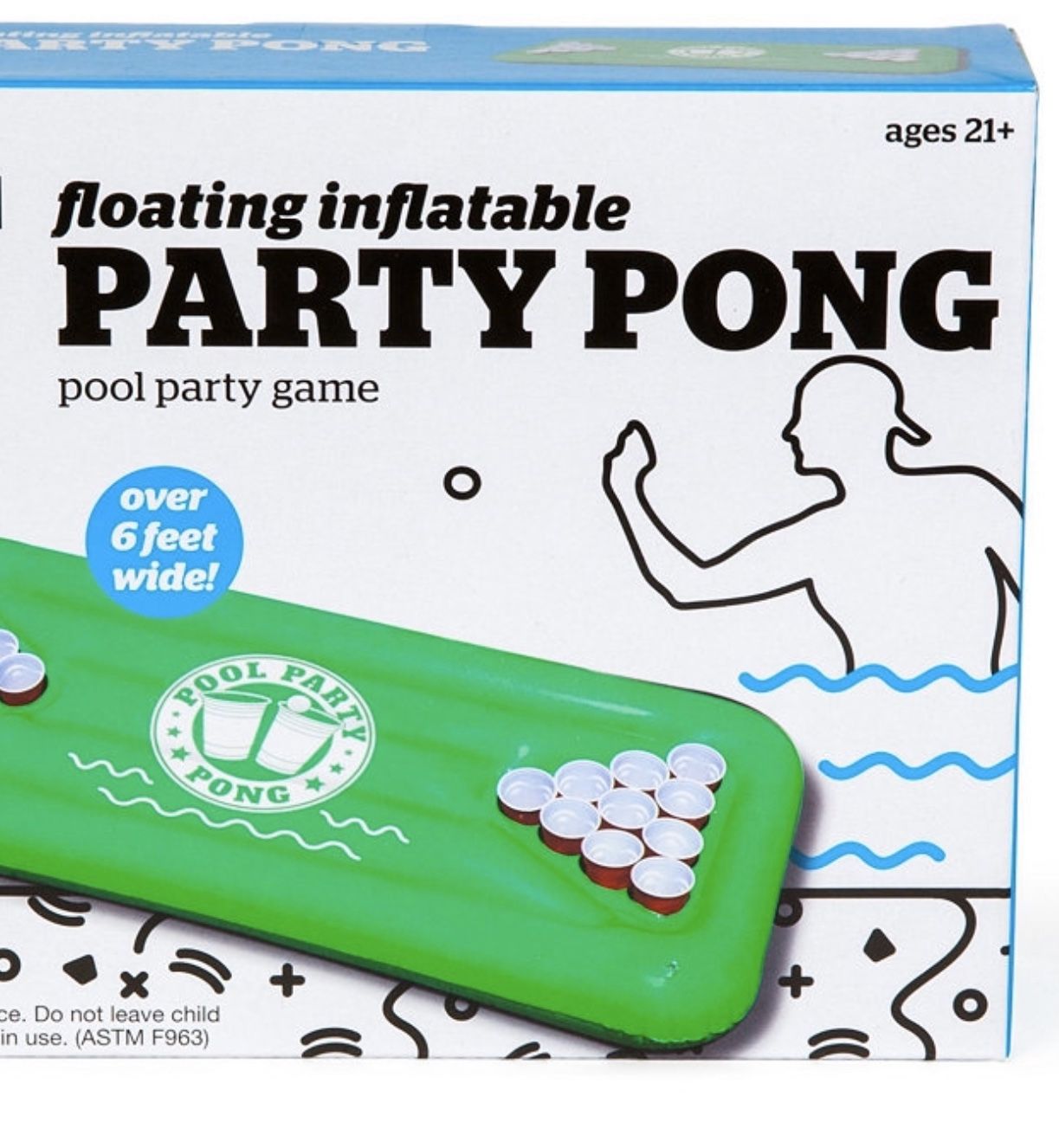 Summer is Here!!! βοΈ Pool Pong Party π ( Perfect Gift / Great for Parties/ Drinking Game π») Beer Pong/ BeerPong Float , Pool Float