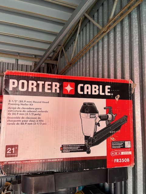 Porter Cable Framing Nail Gun Fr350