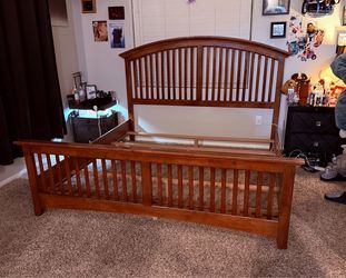 Free king bed frame
