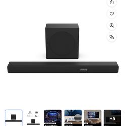 Hisense 3.1 Channel 380W Soundbar with Wireless Subwoofer* and Dolby Atmos (R632)