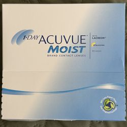 1-day Acuvue Moist Contact Lenses -3.25