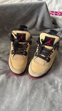 Air Jordan 4 Tan Suede Sneakers