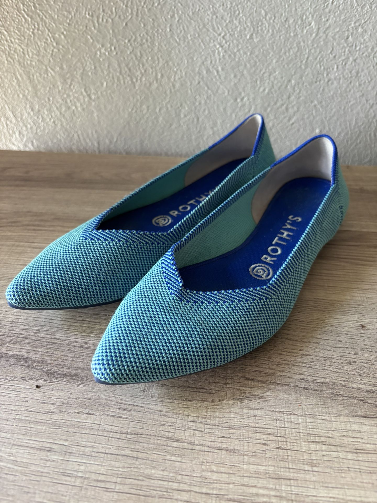 Rothy’s blue flats size 7.5