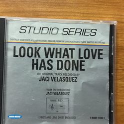 Jaci Velasquez CD Soundtracks Song “Look What Love Has Done” with Lyrics and Lead Sheet Enclosed