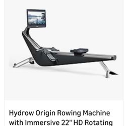 Like New Hydrow Rower For Sale