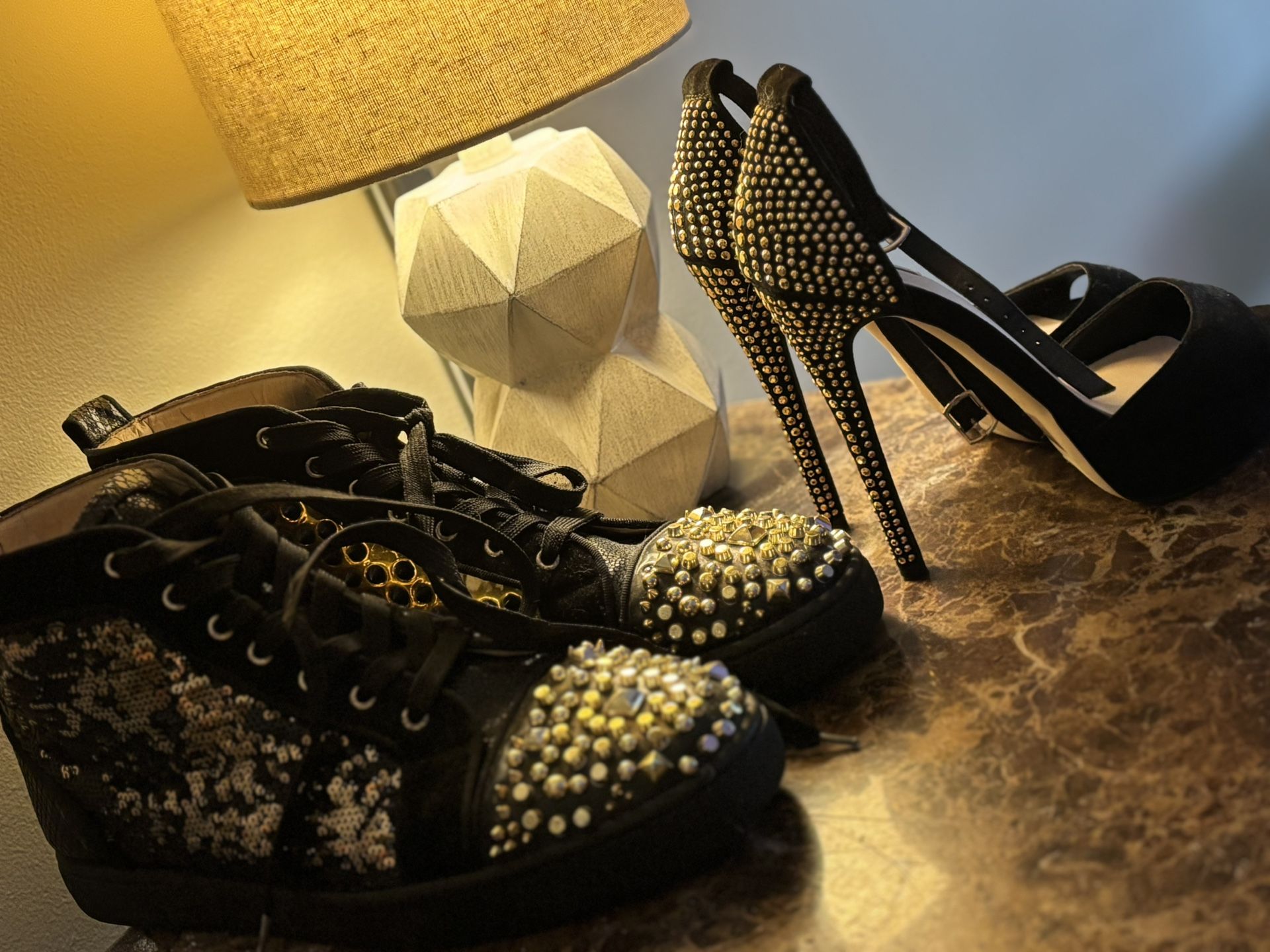 Christian Lous Couples Pair Of Shoes