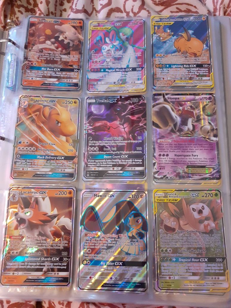 pokemon tcg cards ( GX, HOLO, REVERSE HOLOS)