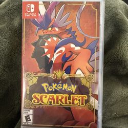 NIB Pokémon Scarlet Nintendo Switch Game 