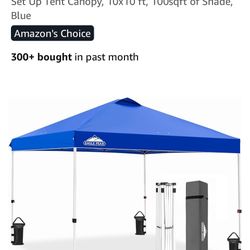 10x10 Pop Up Canopy Easy Up 