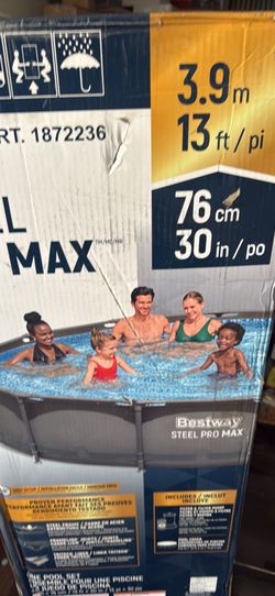 Bestway Steel Pro MAX 13' x 30” Round Above Ground Pool Set