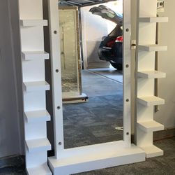 Hollywood Mirror (shelves Not Included)