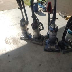 Vacuum Cleaners-lot Of 4