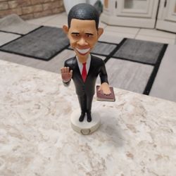 Barack Obama Porcelain Inauguration Bobblehead