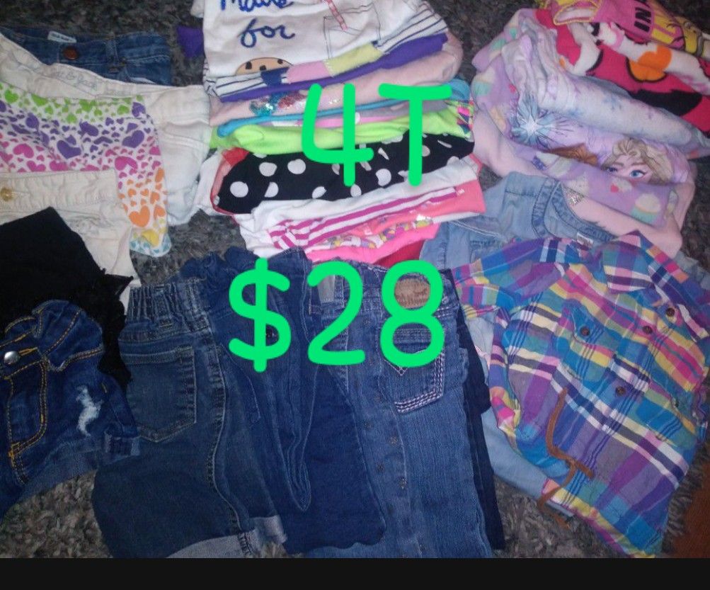 4t Girls Clothes Lot