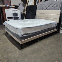 Queen Bed And Mattress 