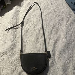 Black Crossbody Coach Bag 