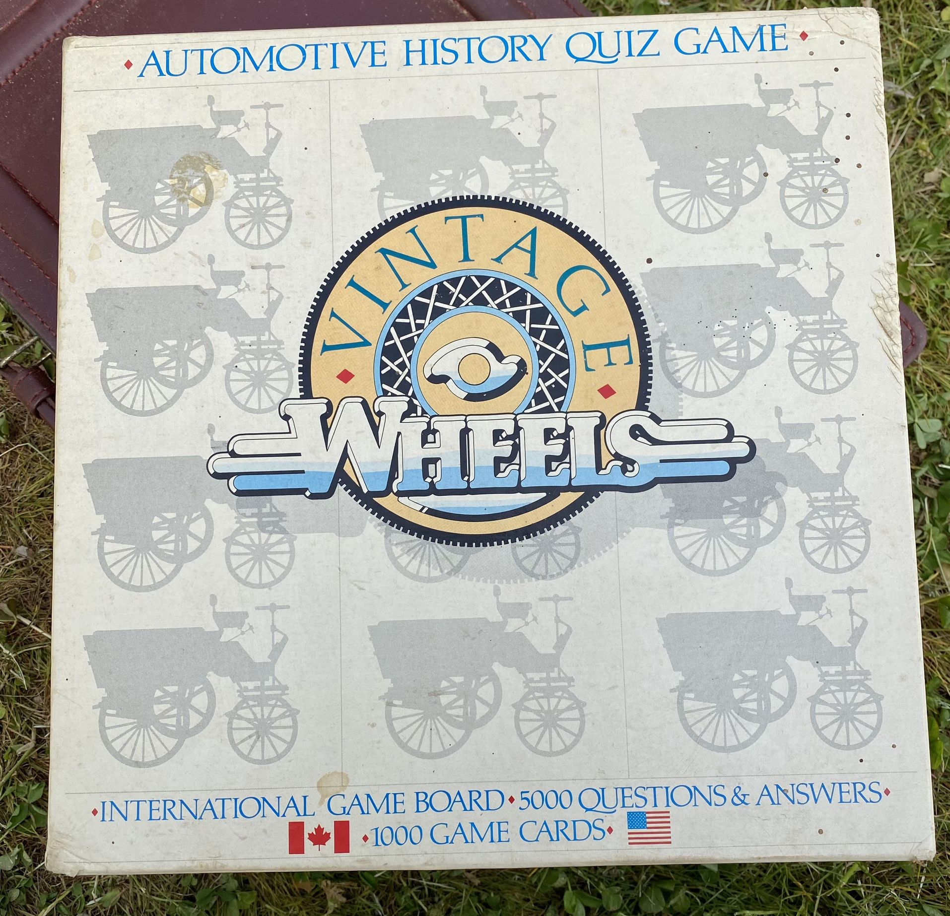 Vintage Automotive History Quiz Game