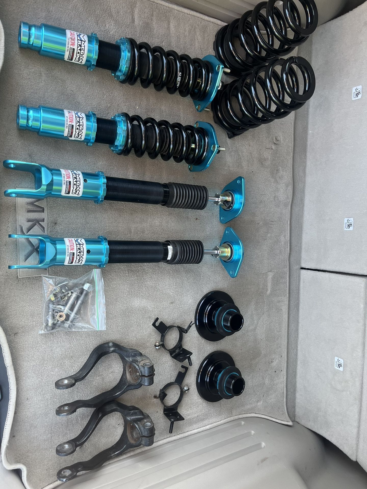 G37x Megan Racing Coilovers