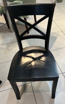 Black Wood Chair