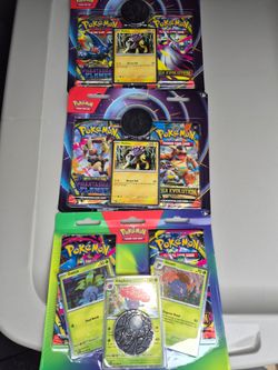 Pokemon mega evolutions double blister packs