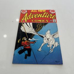 Adventure Comics #425 Jan 1973 Bronze Age DC Comics Mike Kaluta Art  VG+