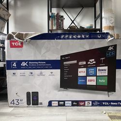 Roku TV 43” 