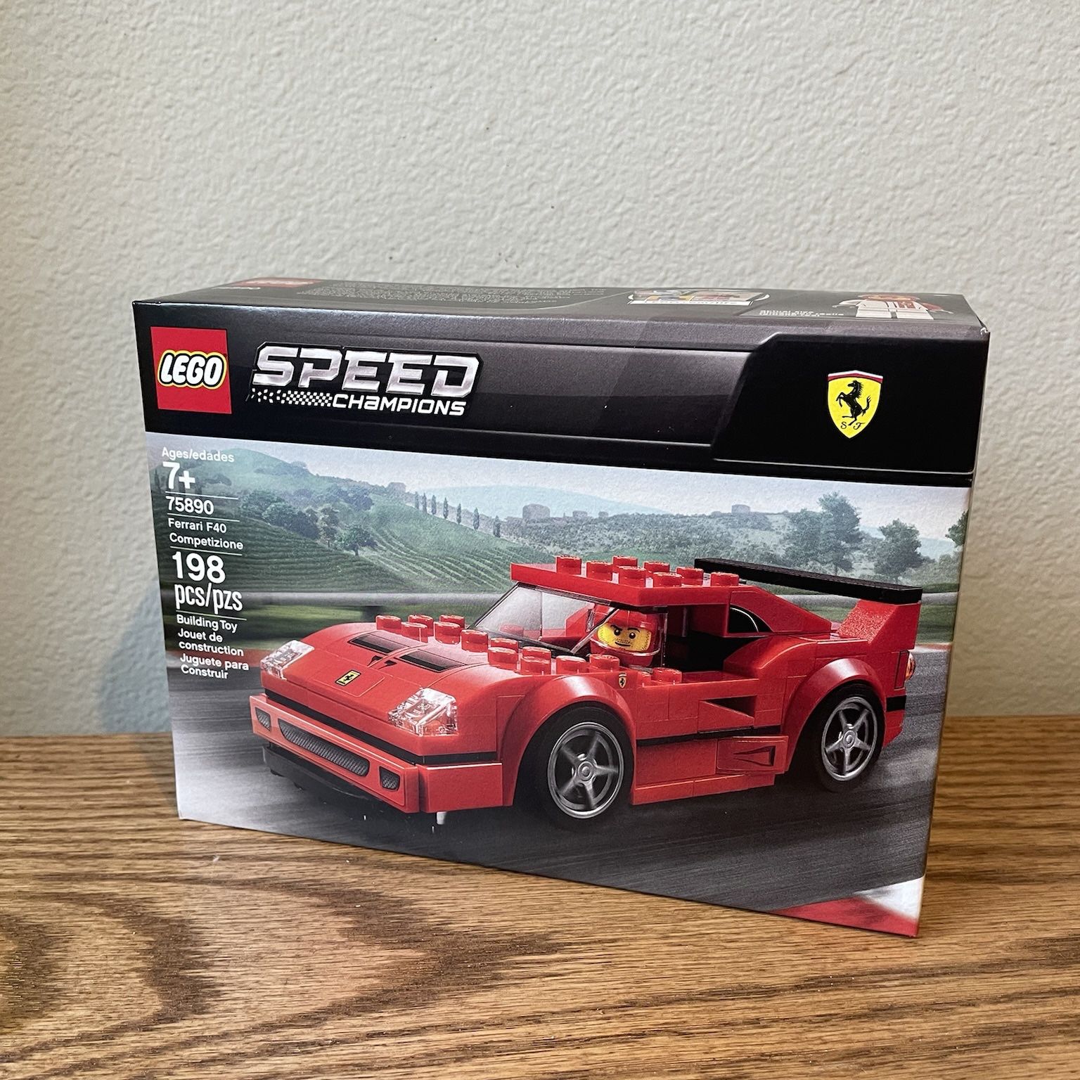 lego speed champions ferrari f40 competizione