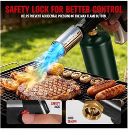 Propane Torch Gun, One-Touch Max Flame Thrower Gun