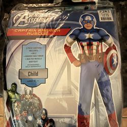 Halloween costume Of Captain America 