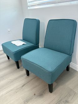 Blue Accent Side Chairs (NEW)