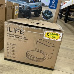 Robot Vacuum and Mop  With Self-emptying Station 